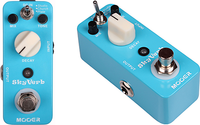 Mooer Skyverb Reverb - Reverb, delay & echo effect pedal - Main picture