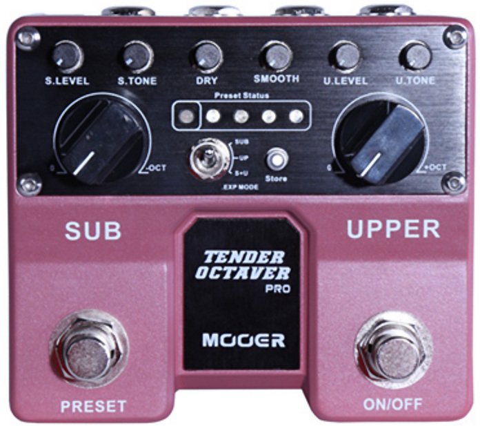 Mooer Tender Octaver Pro - Harmonizer effect pedal - Main picture