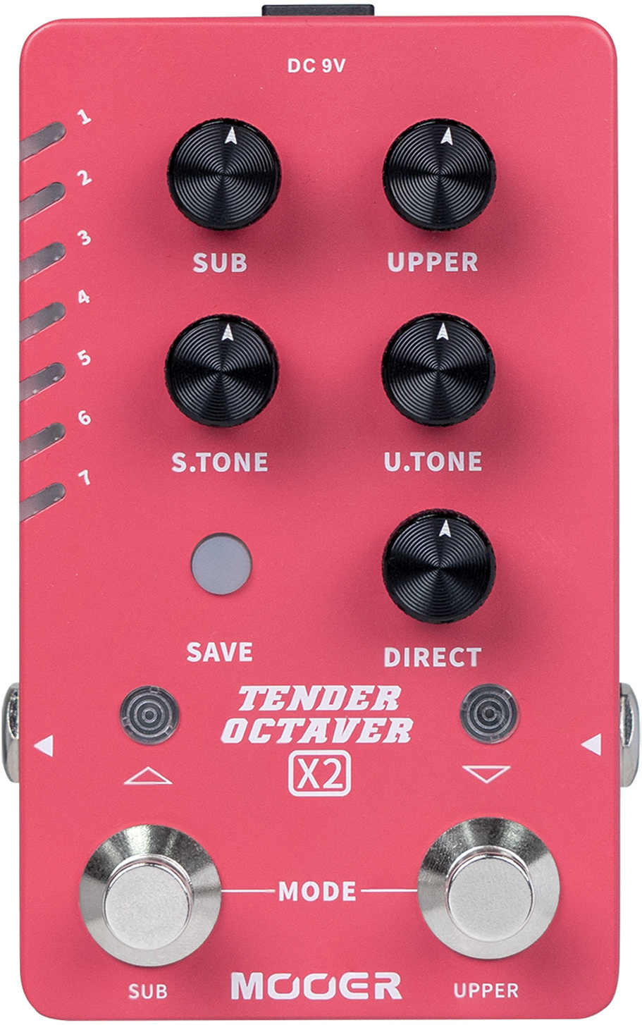 Mooer Tender Octaver X2 - Harmonizer effect pedal - Main picture