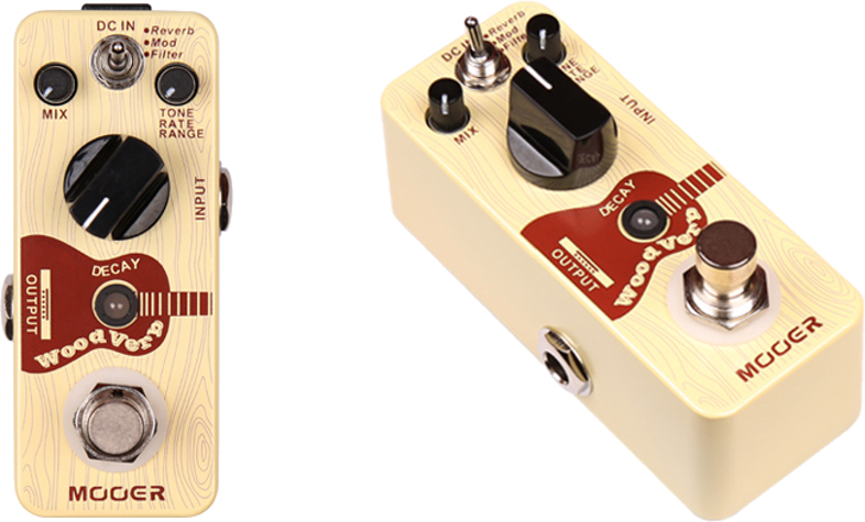 Mooer Woodverb - Reverb, delay & echo effect pedal - Main picture