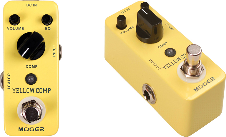 Mooer Yellow Comp Compresseur - Compressor, sustain & noise gate effect pedal - Main picture