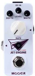 Modulation, chorus, flanger, phaser & tremolo effect pedal Mooer JET ENGINE FLANGER