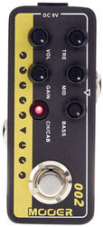 Electric guitar preamp Mooer Micro Preamp 002 UK Gold 900