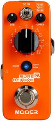 Harmonizer effect pedal Mooer Purer Octave