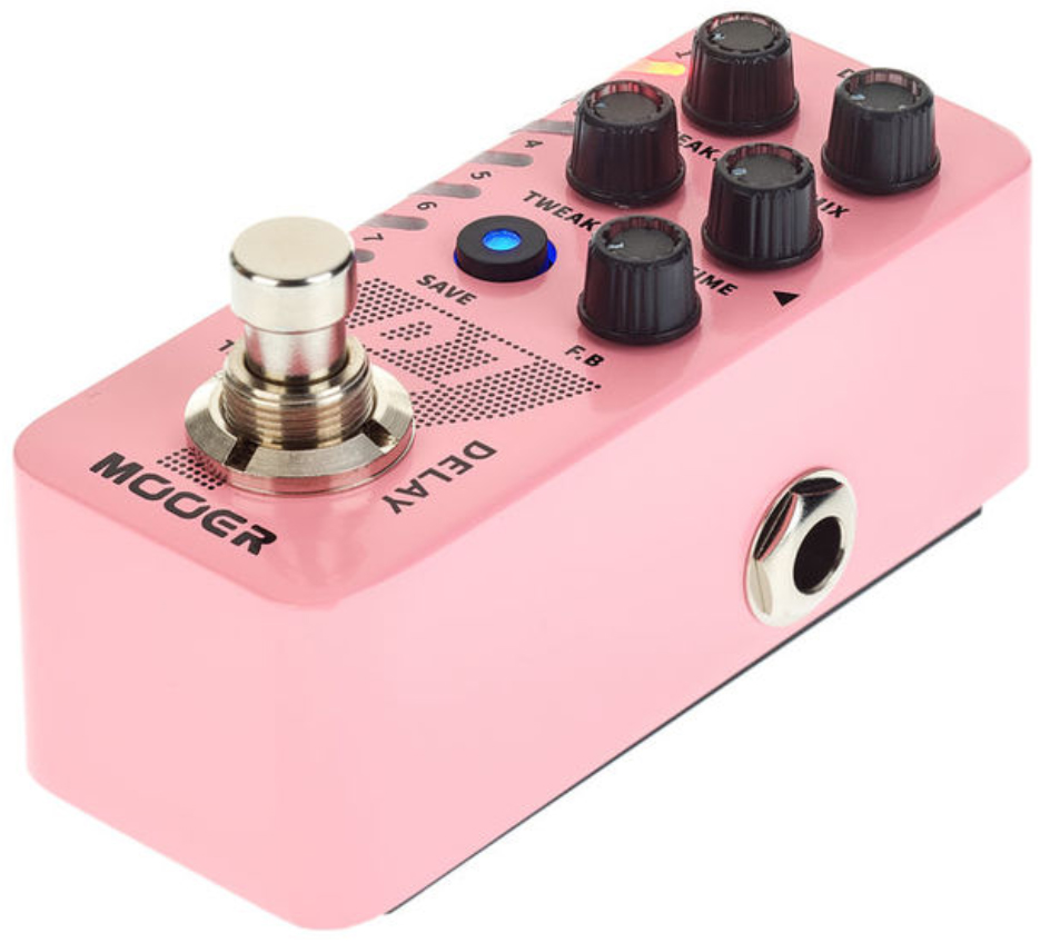 Mooer D7 Delay - Reverb, delay & echo effect pedal - Variation 1