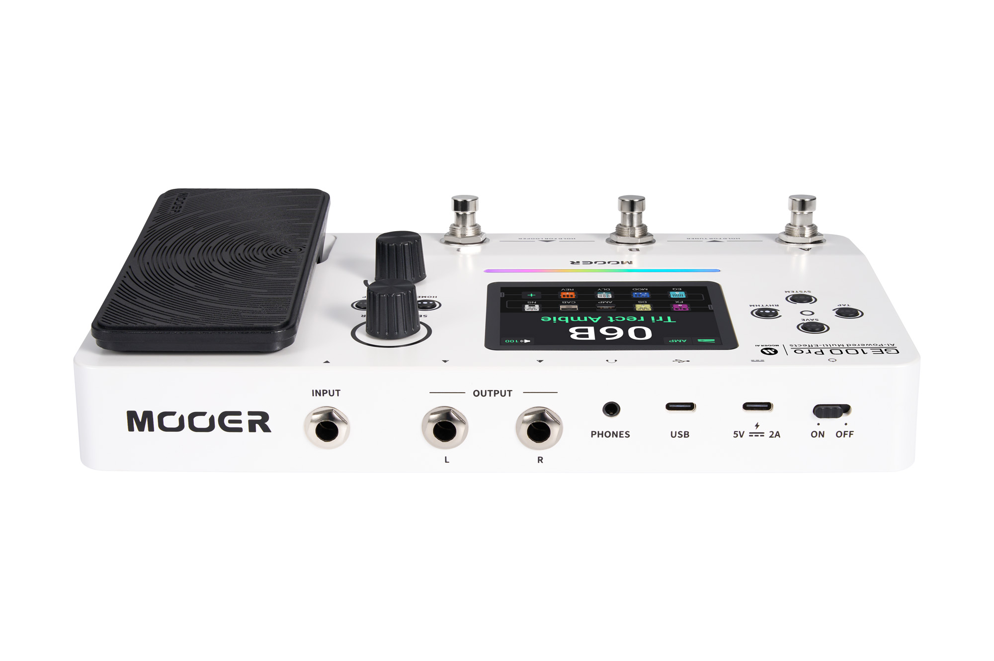 Mooer Ge100 Pro - Multieffect for electric guitar - Variation 2