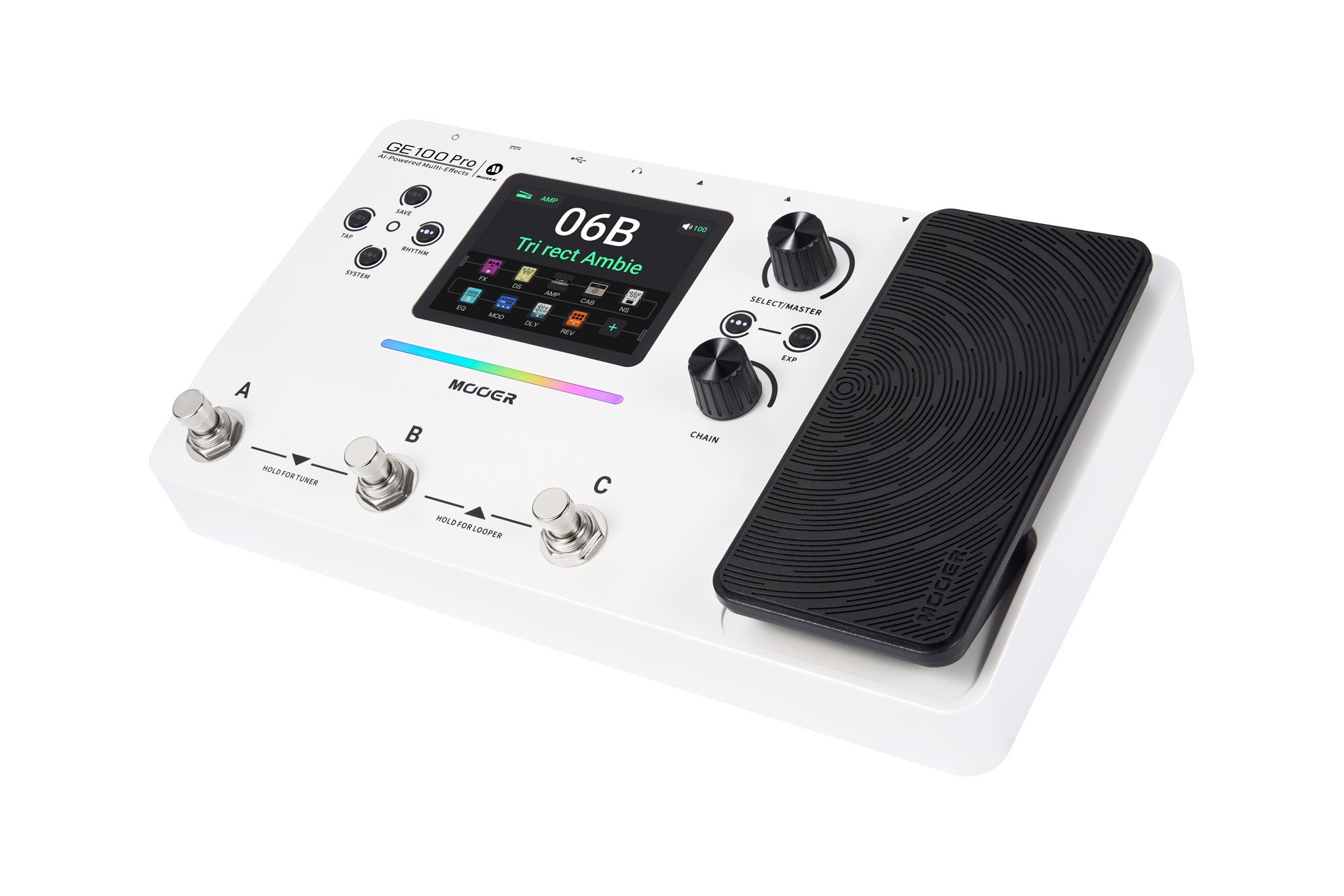 Mooer Ge100 Pro - Multieffect for electric guitar - Variation 1