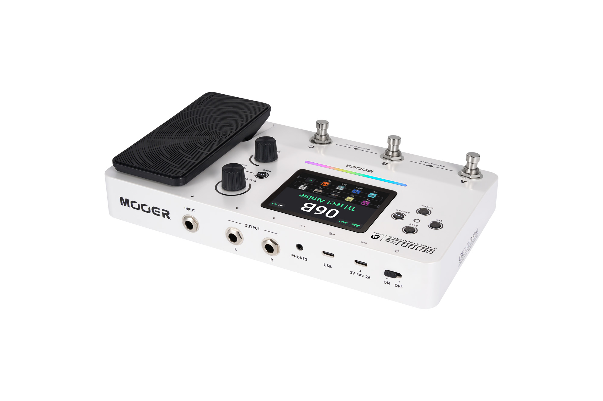 Mooer Ge100 Pro - Multieffect for electric guitar - Variation 3