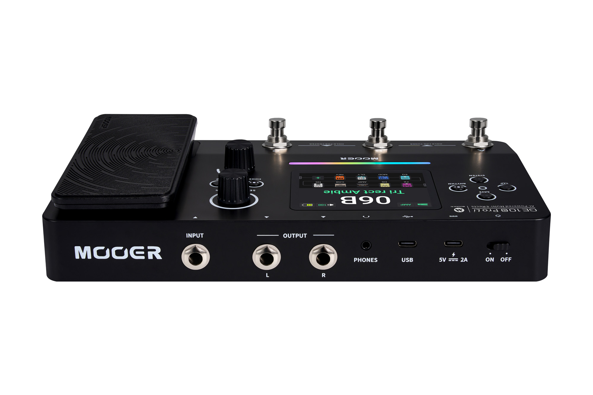 Mooer Ge100 Pro Li - Multieffect for electric guitar - Variation 1