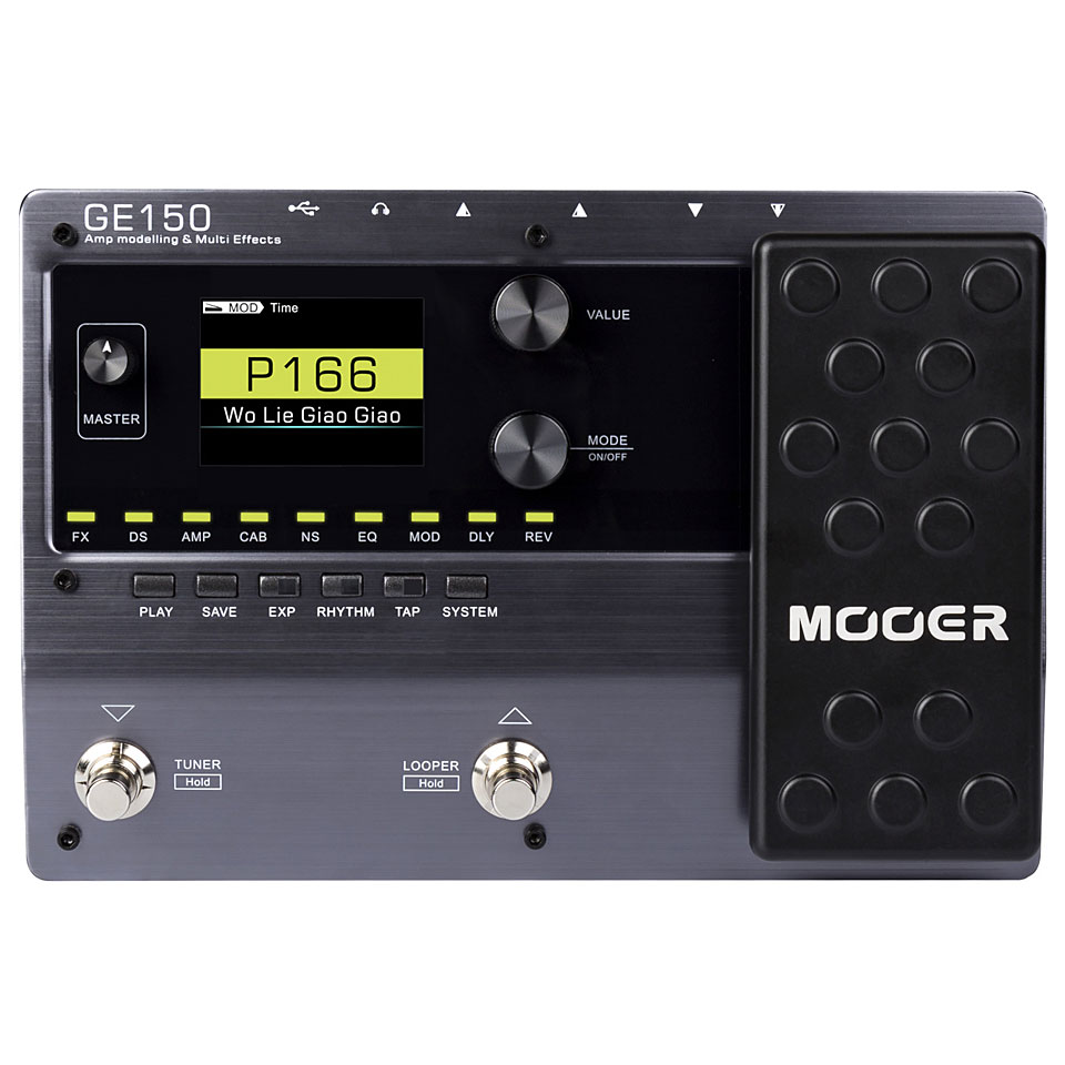 Mooer GE150 AMP MODELLING & SYNTH & MULTI EFFECTS Multieffect for
