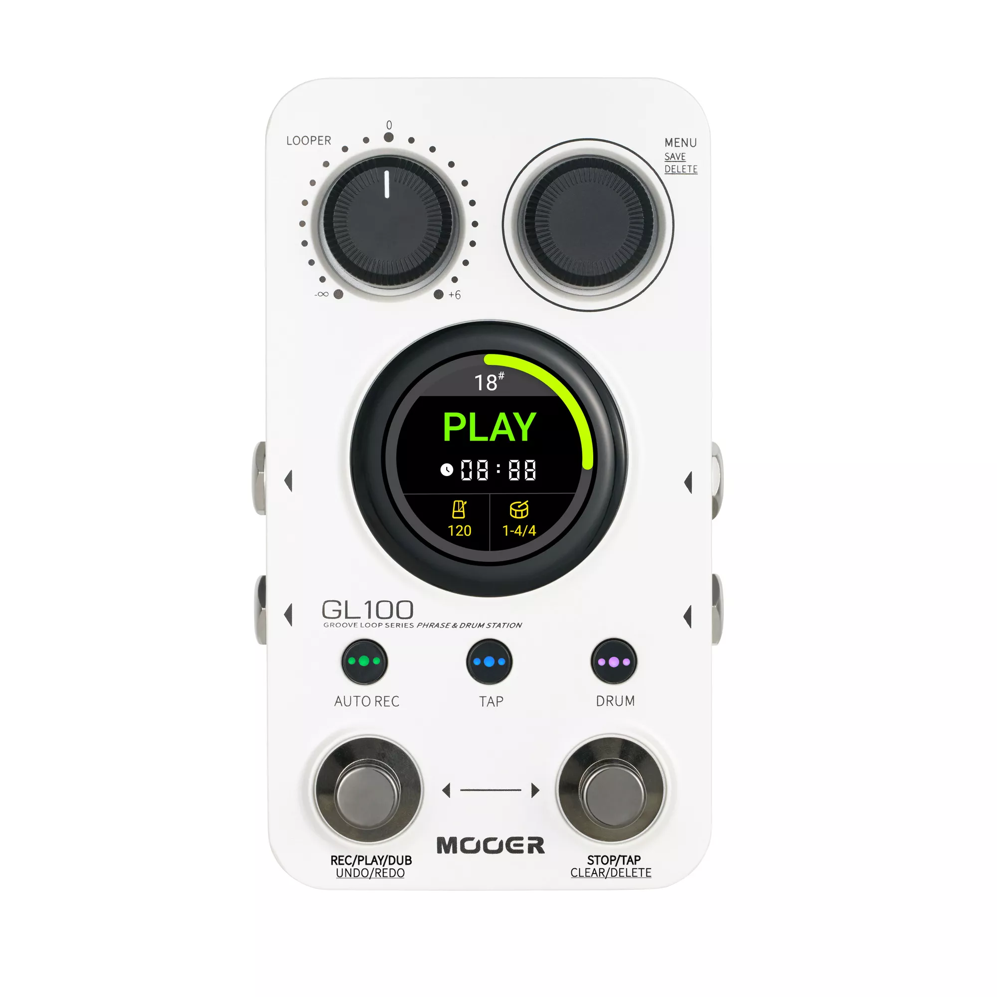ギター Mooer GL100 Groove Loop Mooer GL100 Groove Loop Looper effect pedal