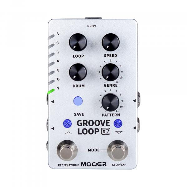 Looper effect pedal Mooer Groove Loop X2