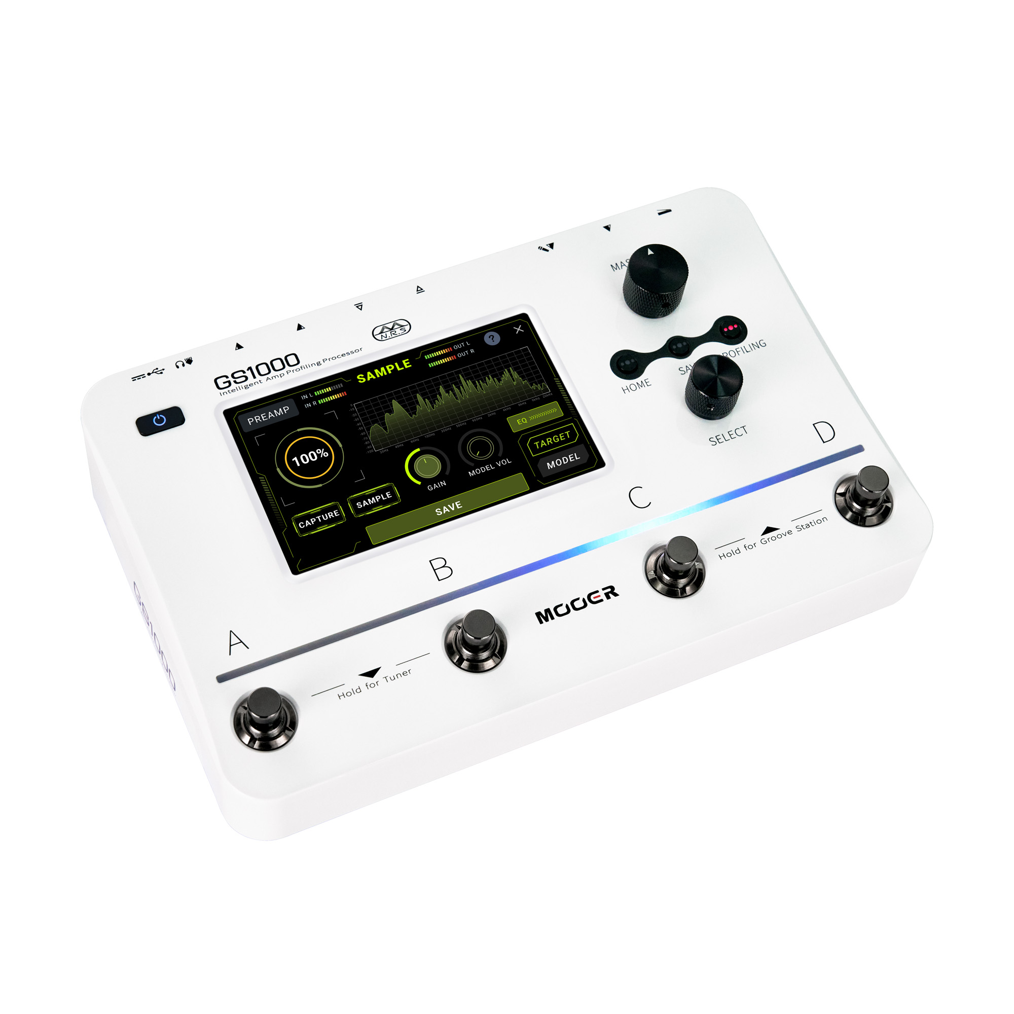 Mooer Gs1000 - Multieffect for electric guitar - Variation 2