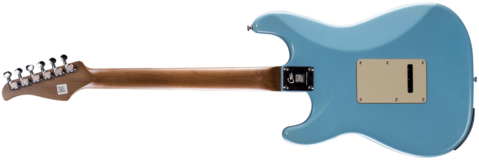 Mooer Gtrs P800 Pro Intelligent Guitar Hss Trem Rw - Tiffany Blue - Modeling guitar - Variation 1
