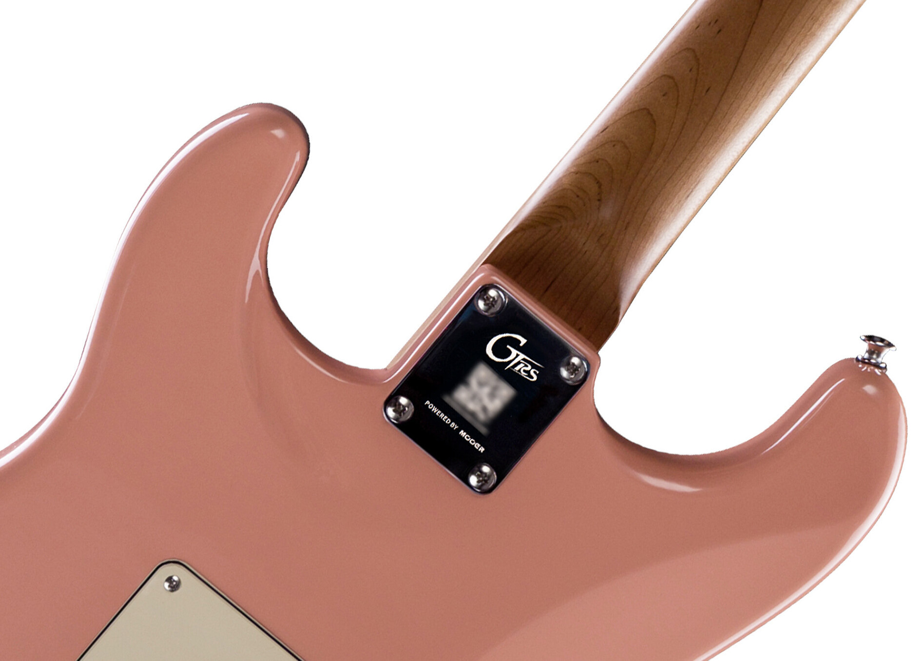 Mooer Gtrs P800 Pro Intelligent Guitar Hss Trem Rw - Flamingo Pink - Modeling guitar - Variation 2
