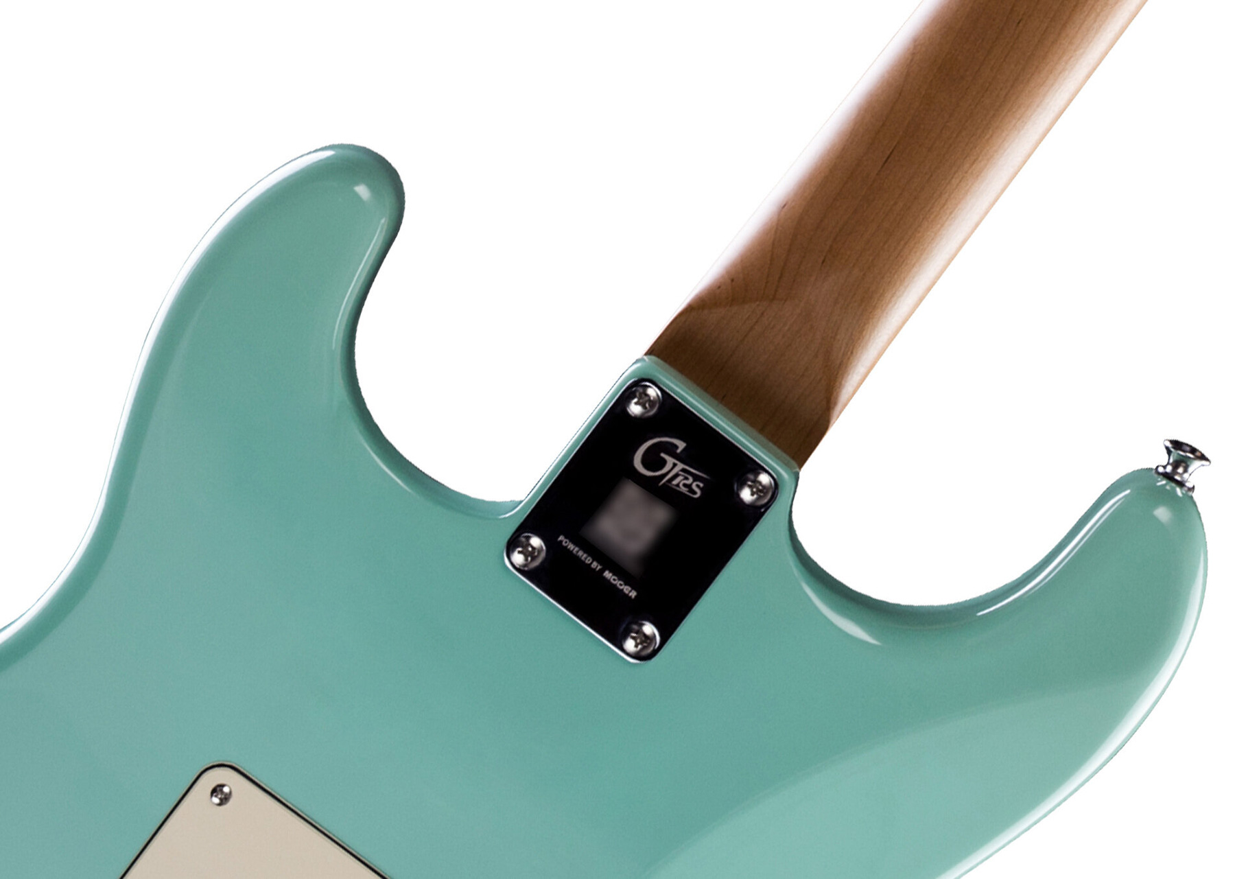 Mooer Gtrs P800 Pro Intelligent Guitar Hss Trem Rw - Mint Green - Modeling guitar - Variation 2