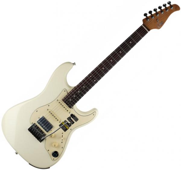 Modeling guitar Mooer GTRS S800 Intelligent Guitar - Vintage white