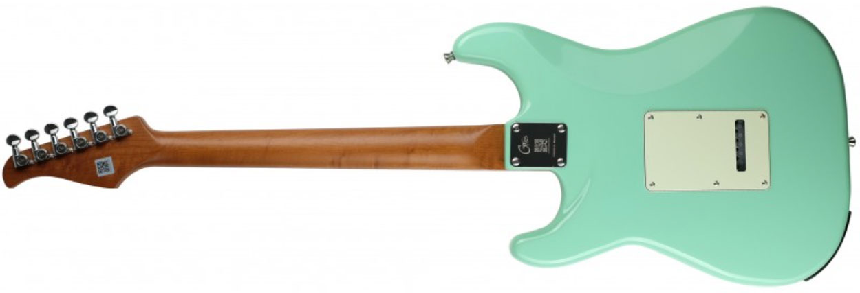 Mooer Gtrs S800 Hss Trem Rw - Surf Green - Modeling guitar - Variation 1