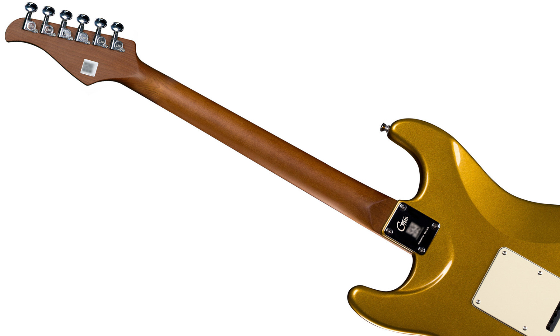 Mooer Gtrs S800 Hss Trem Rw - Gold - Modeling guitar - Variation 3