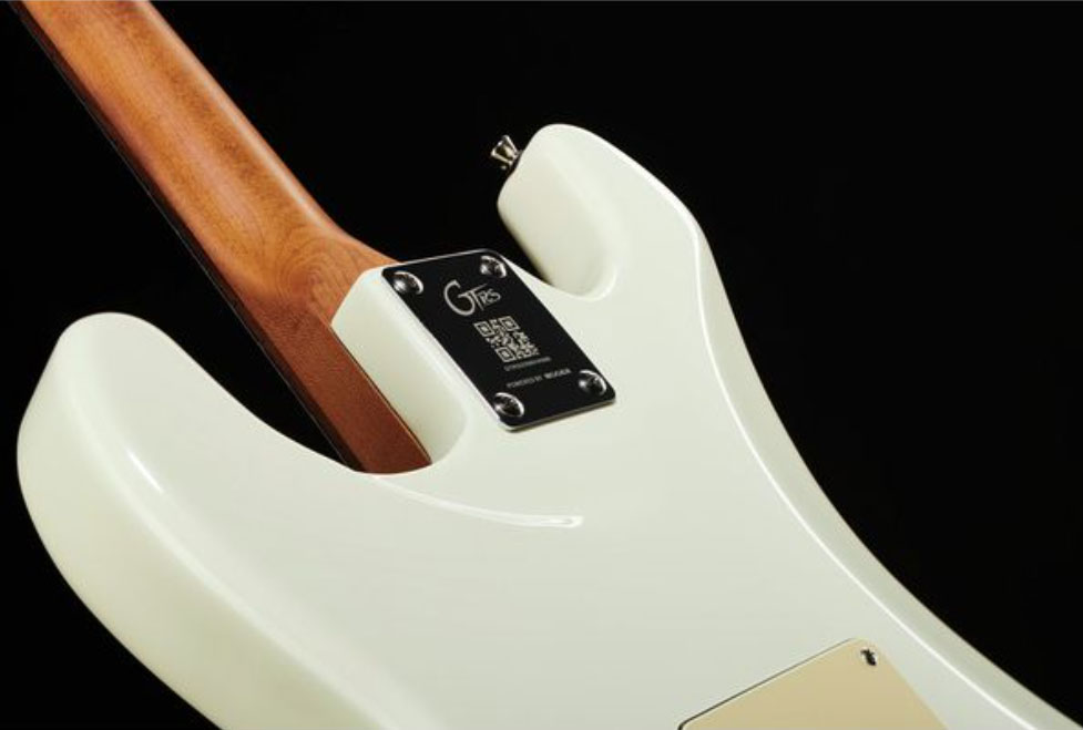 Mooer Gtrs S800 Hss Trem Rw - Vintage White - Modeling guitar - Variation 4