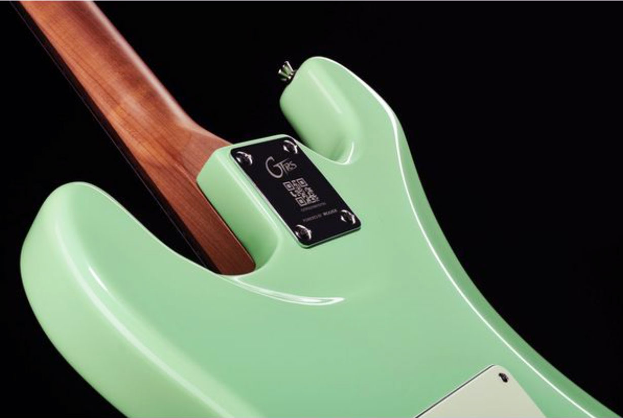 Mooer Gtrs S800 Hss Trem Rw - Surf Green - Modeling guitar - Variation 4