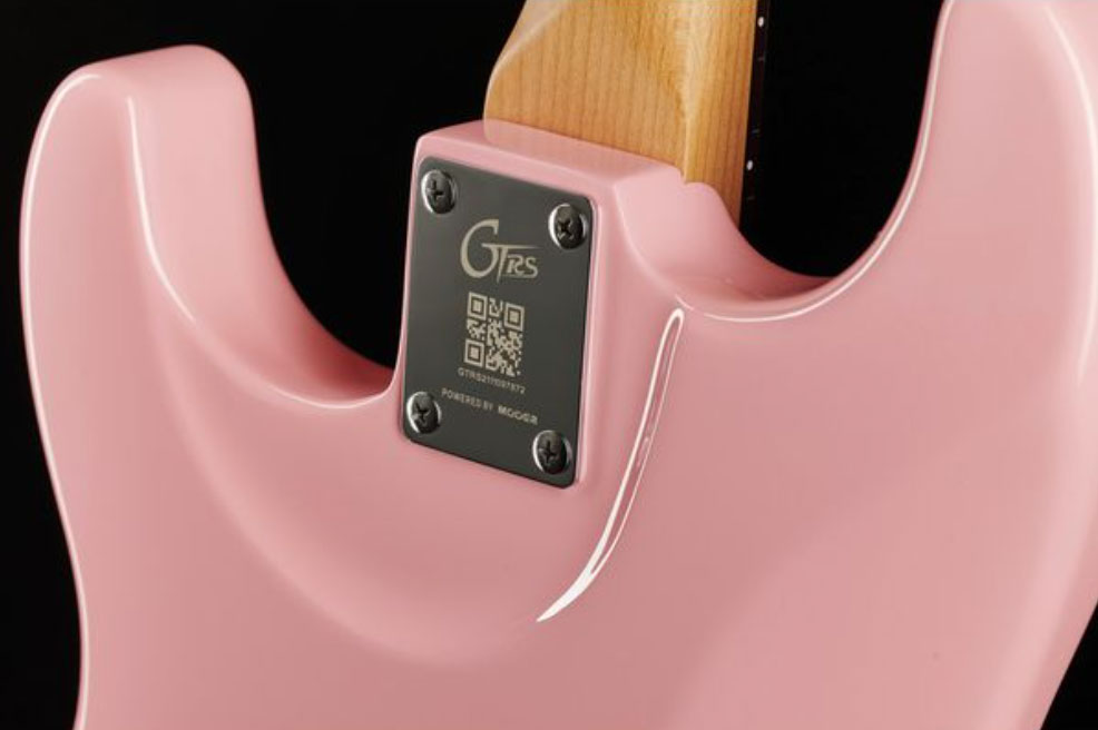 Mooer Gtrs S800 Hss Trem Rw - Shell Pink - Modeling guitar - Variation 4
