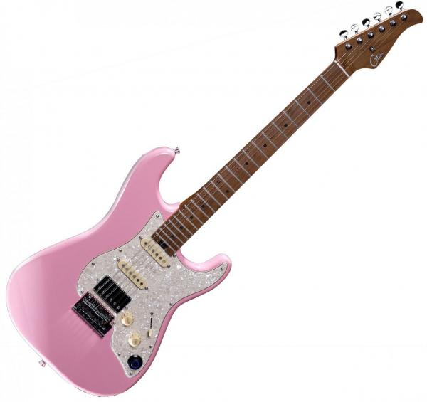 Modeling guitar Mooer GTRS S801 Intelligent Guitar - Shell pink