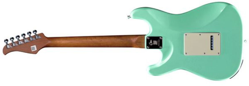 Mooer Gtrs S801 Hss Trem Mn - Surf Green - Modeling guitar - Variation 1