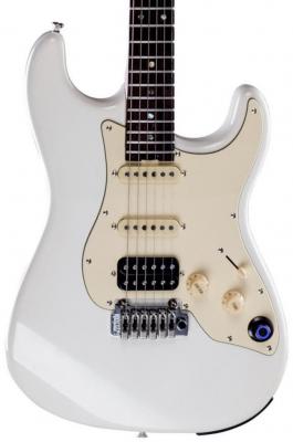 Modeling guitar Mooer GTRS Professional P800 Intelligent Guitar - Olympic white
