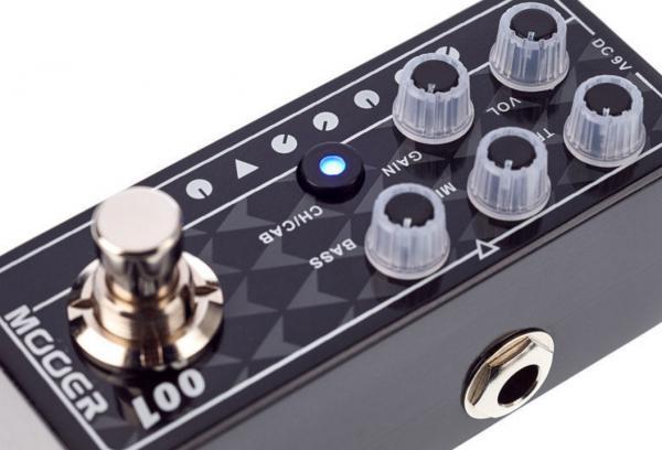 Electric guitar preamp Mooer Micro Preamp 001 Gas Station