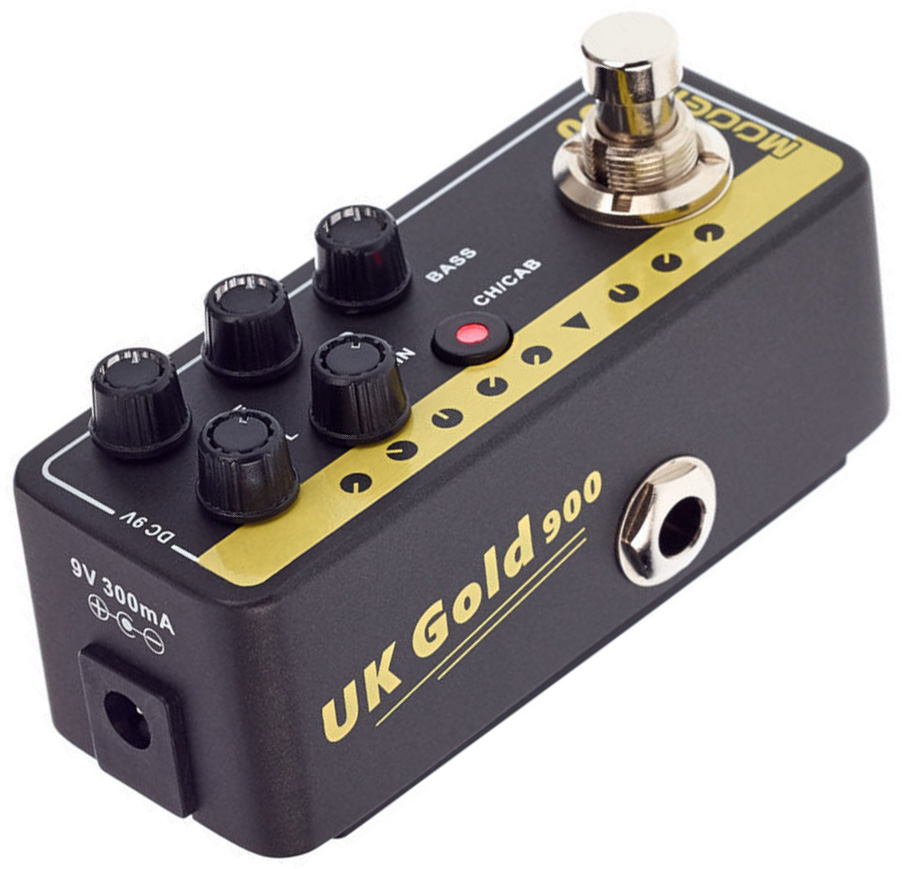 Mooer Micro Preamp 002 Uk Gold 900 Marshall Jcm900 - Electric guitar preamp - Variation 3