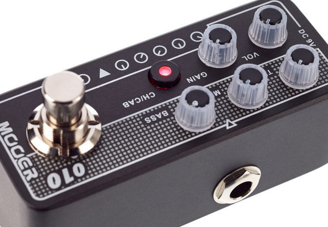Mooer Micro Preamp 010 Two Stones Tworock Coral - Electric guitar preamp - Variation 2
