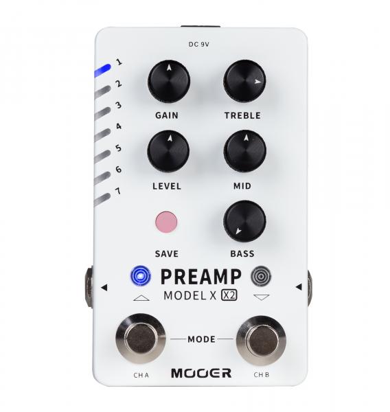 Electric guitar preamp Mooer Preamp Model X2