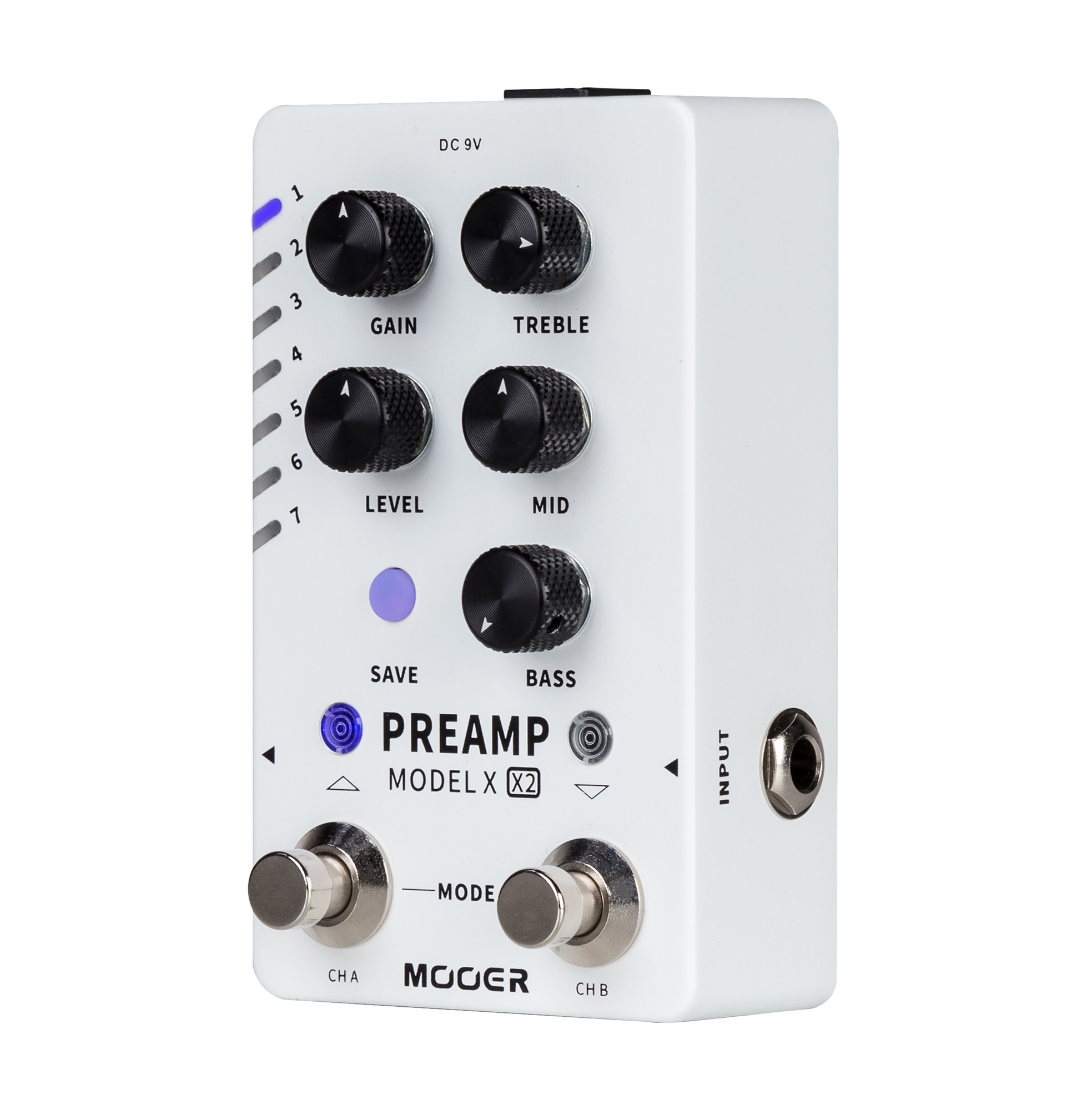 Mooer Preamp Model X2 - Electric guitar preamp - Variation 2