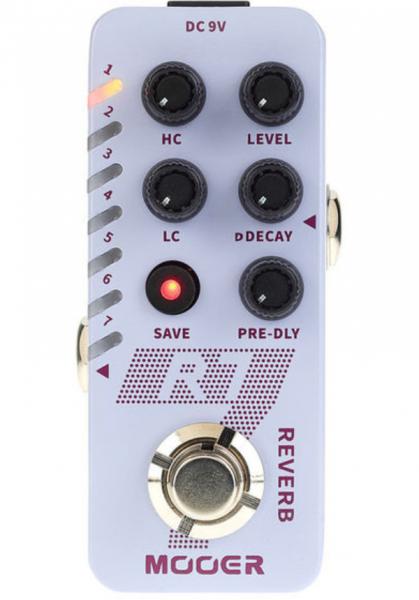 Reverb, delay & echo effect pedal Mooer R7 Reverb