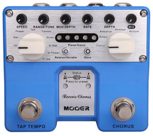 Mooer Reverie Chorus Modulation, chorus, flanger, phaser & tremolo effect pedal