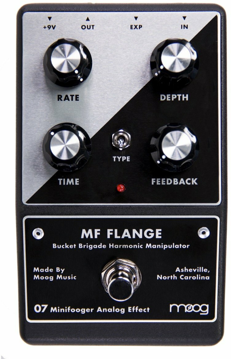 Moog Minifooger Flange - Modulation, chorus, flanger, phaser & tremolo effect pedal - Main picture