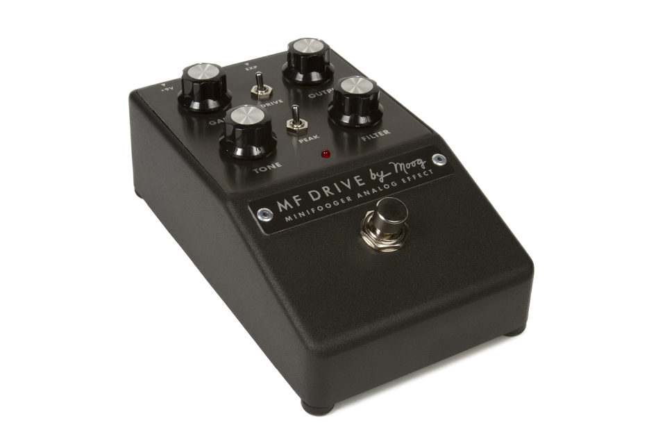 Moog Minifooger Mf Drive - Overdrive, distortion & fuzz effect pedal - Variation 4