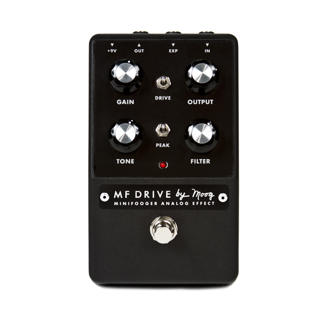 Moog Minifooger Mf Drive - Overdrive, distortion & fuzz effect pedal - Variation 1