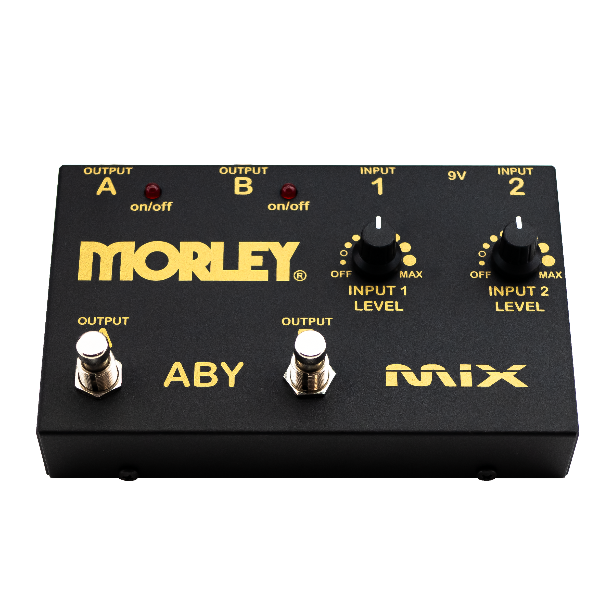 Morley Aby Mix Gold Series Switcher Avec Volume 2 Entrees 2 Sorties - Switch pedal - Variation 2