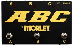 Switch pedal Morley ABC GOLD SERIES SWITCHER