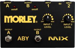 Switch pedal Morley ABY MIX GOLD SERIES