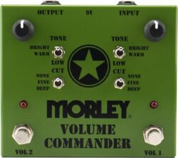 Volume, boost & expression effect pedal Morley Volume Commander