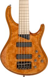 Solid body electric bass Mtd Kingston KZ5MP 5-String - Natural gloss