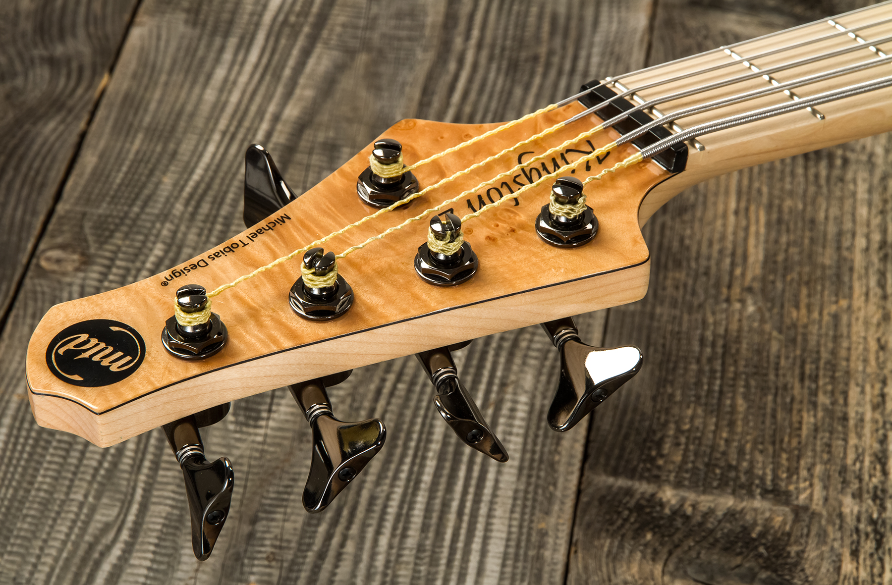 Mtd Kz5mp-ng Kingston 5c Active Mn - Natural Gloss - Solid body electric bass - Variation 6