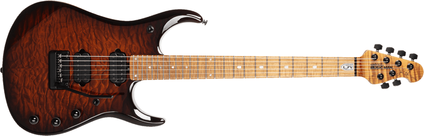Music Man John Petrucci Jp15 Signature 2h Dimarzio Piezo Trem Mn +housse - Amber Waves Quilt - Signature electric guitar - Main picture
