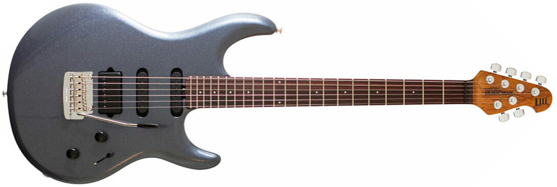 Music Man Steve Lukather Luke Iii 3 Hss Signature Trem Rw - Bodhi Blue - Str shape electric guitar - Main picture