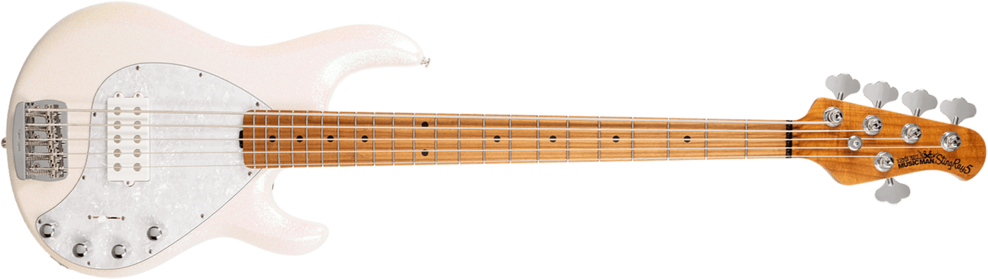 Music Man Stingray Special H 5c Active Mn +housse - Dazzler - Solid body electric bass - Main picture