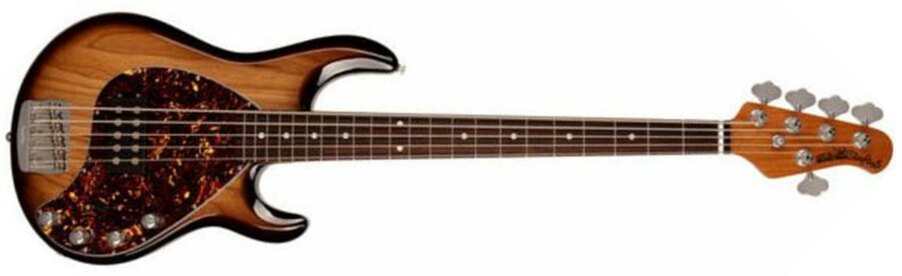 Music Man Stingray Special H 5c Active Rw +housse - Burnt Ends - Solid body electric bass - Main picture