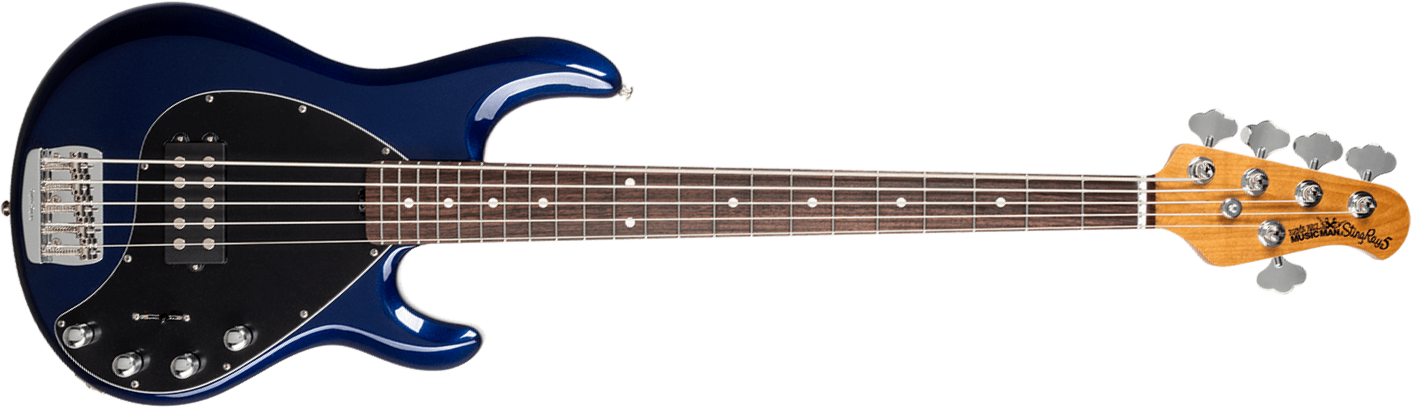 Music Man Stingray Special H 5c Active Rw +housse - Butane Blue - Solid body electric bass - Main picture
